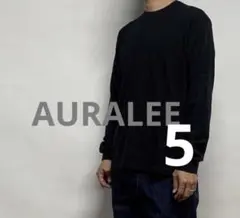 AURALEE SEAMLESS L/S 黒　サイズ5のサムネイル