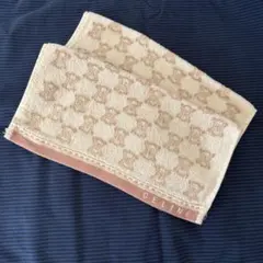 CELINE ベージュ タオルハンカチ 2枚セット