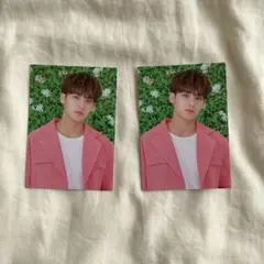 ミンギュ HARU 017 メッセージトレカ2枚セット