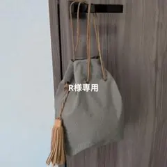 MoRMyRuS グレー ショルダーバッグのサムネイル