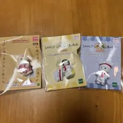 シルバニアファミリー　フローラウサギ　ペンギン　ペルシャネコの赤ちゃんセット