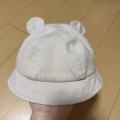 くま耳ベビー帽子 46cm