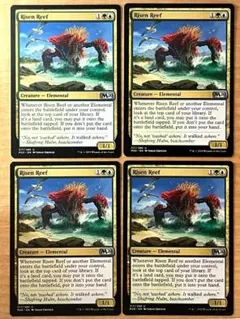 MTG Risen Reef 英語版 4枚セットのサムネイル