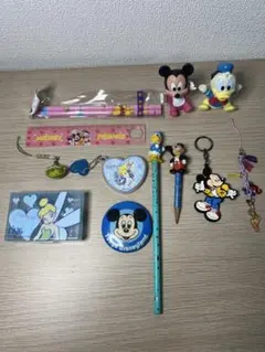 レトロディズニー ミッキー ドナルド プリンセス　グッズセット