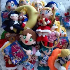 お値下げ セーラームーン ぬいぐるみ5体セット - メルカリ