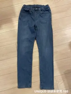 キッズ ヒートテック ウルトラストレッチデニム スリムパンツ 試着のみ