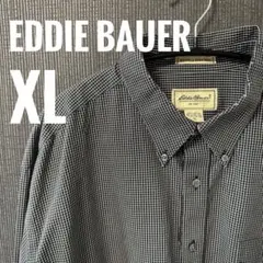 【訳アリ特価】エディーバウアー Eddie Bauer チェックシャツ XL