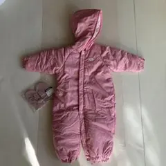 【新品 未使用】ミキハウス アウター スキーウェア 60-80 (ミトン付き)