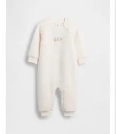 GAPロゴ ボア カバーオール (ベビー)