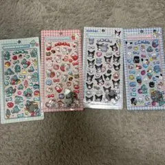 海外製　ボンボンドロップ　シール　立体　3D