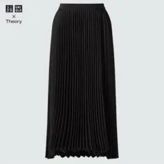 UNIQLO x Theory ブラック プリーツスカート M