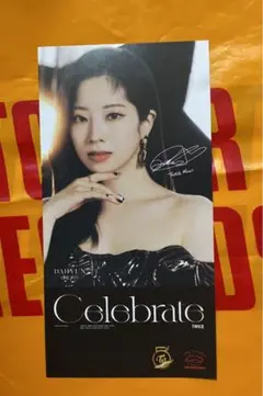 twice celebrate 特典　ダヒョン