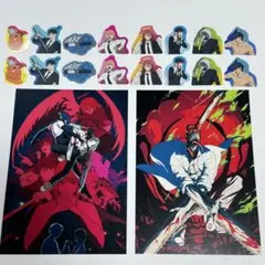 劇場版 チェンソーマン レゼ篇 レゼ デンジ ポストカード　フレークシール