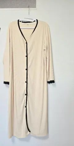 マタニティパジャマ★ボタン付きロングカーディガン