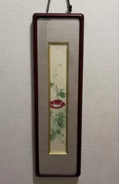 短冊掛と朝顔の短冊のサムネイル