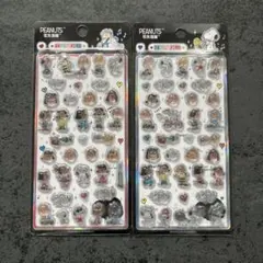 PEANUTS スヌーピー シール　ステッカー 海外限定版　正規品　2枚セット