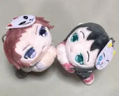 鬼滅の刃　錆兎　真菰　はぐキャラコレクション　ぬいぐるみ　マスコット