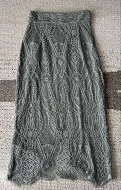 ロペピクニック　総レースタイトスカート