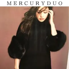 石原さとみさん着用　MERCURYDUO ファースリーブニット