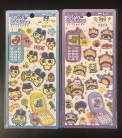 【正規品】平成はっぴーフォンステッカーズ　まめっち＆おやじっち