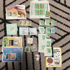 格安！お宝品　切手セット 自然・祝日テーマ