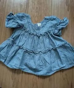 baby GAP フリルデニムトップス 3歳用
