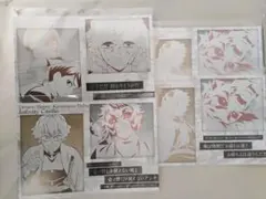 鬼滅の刃　ダイニング　お楽しみくじ　メタリックポストカード　善逸　獪岳