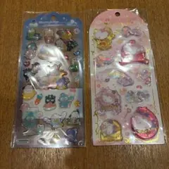 サンリオ　ウォーターインシール　ハローキティ ドロップジュエリー　はぴだんぶい