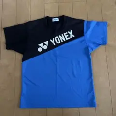 YONEX Tシャツ 青/黒　・　濃ピンク/黒