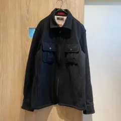 23区 HOMME 50 ジップアップ ウールジャケット メルトンジャケットのサムネイル