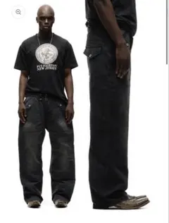 JAPANESE DOUBLE KNEE CUT BLACKのサムネイル