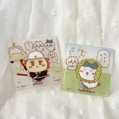 ちいかわ アクリルシーンクリップ ビスケット ハチワレ シーサー