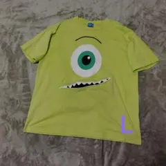 ディズニーリゾート　モンスターズインク　マイク　Tシャツ　半袖　L