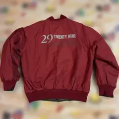 MA-1スタイル ナイロンジャケット ブラック　リバーシブル