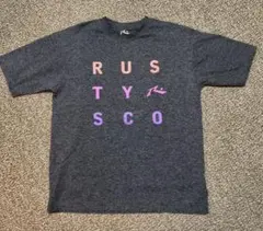 RUSTY Tシャツ Mサイズ ダークグレー