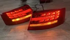 アウディ A5 S5 クーペ 純正 LEDテールライト 左右 EU仕様 前期のサムネイル