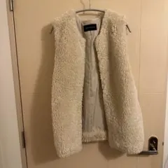 URBAN RESEARCH アイボリー エコファーベスト