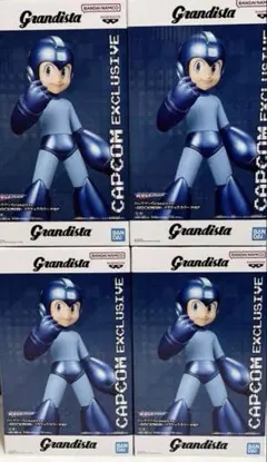 Grandista ロックマン メタリックカラーver. カプコン限定　4個