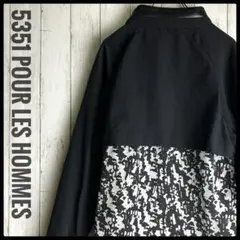 5351 POUR LES HOMMES ナイロン　カモフラ　ジャケット　Mのサムネイル