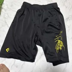 バスケットボールパンツ 黒 イエロー