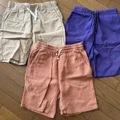 130＊140＊150 H&M GLOBAL WORKハーフパンツ男の子