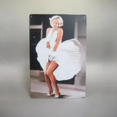 レ*ー様 新品 マリリンモンロー ブリキ看板 アメリカン雑貨 /47/ レトロ