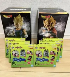 おまけつき ドラゴンボール フィギュア　Grandista ベジータ 孫悟空