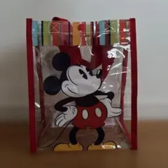 ミッキーマウス 透明素材のトートバッグ