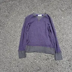 オールドUNIQLO ボーダースウェット　archive シティボーイ