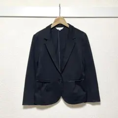 KIMIKOKU 組曲 テーラードジャケット 3 黒　ブラック 通勤服 仕事