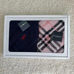 ポロ・ラルフ・ローレン バーバリー ハンカチタオルセット