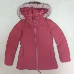 極美品　ユニクロ　シームレスダウンパーカ　レディース ワインレッド S