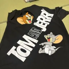 トムとジェリー ブラックパーカー半袖