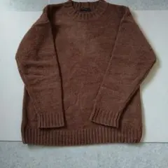 COMME CA ISM ブラウン ニット セーターメンズサイズ M